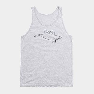 Whale Care Mountain Tank Top